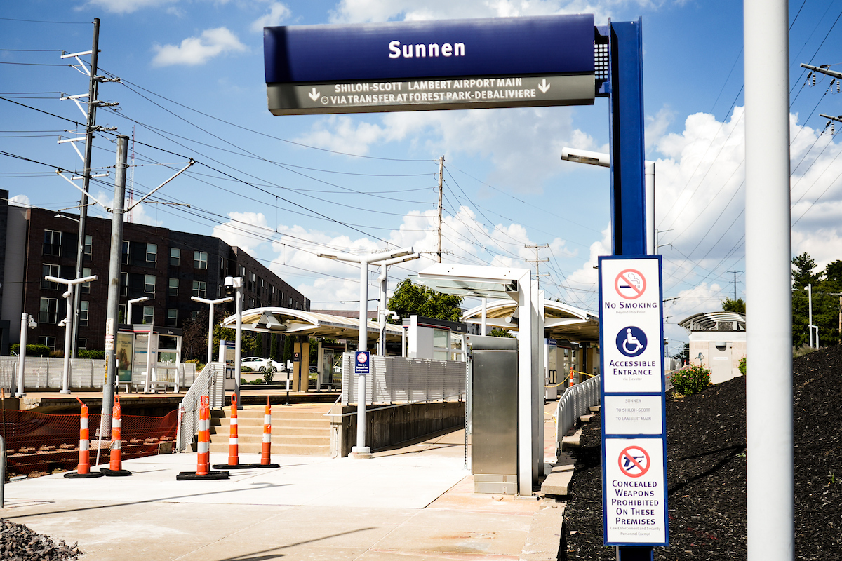 View of Sunnen Station